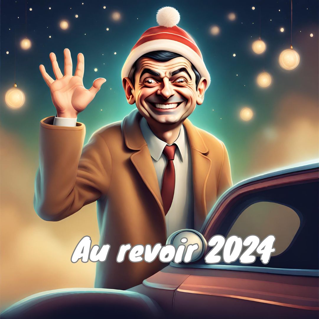 Image de Au revoir 2024 bonjour 2025 Humour