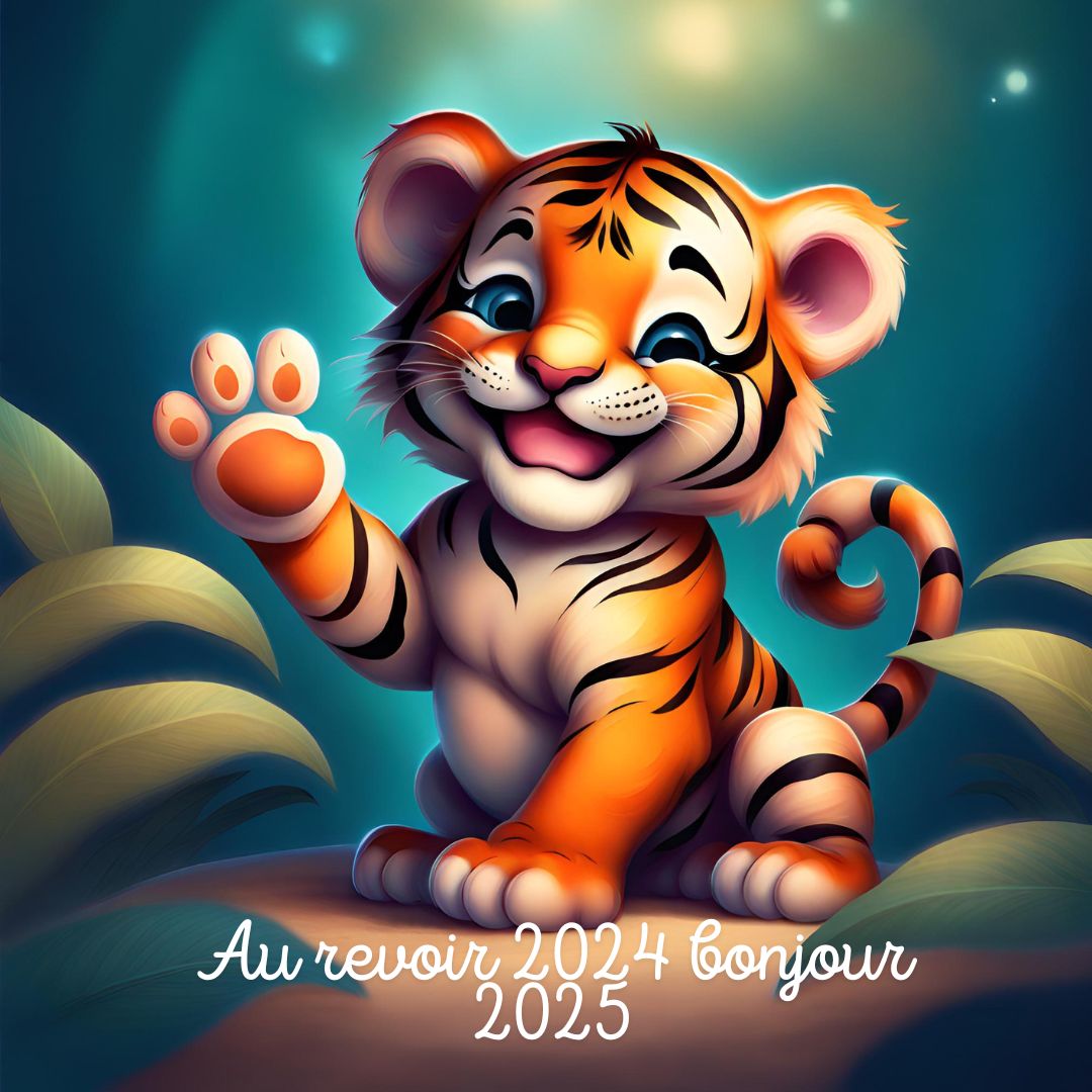 Au revoir 2024 bonjour 2025 Image 